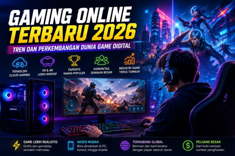 gaming online terbaru tren game digital 2026